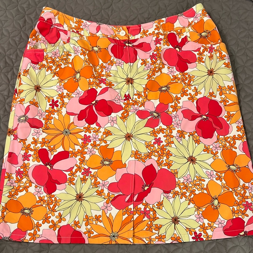 Adorable floral skirt from Talbots Woman Petites 14W Petites